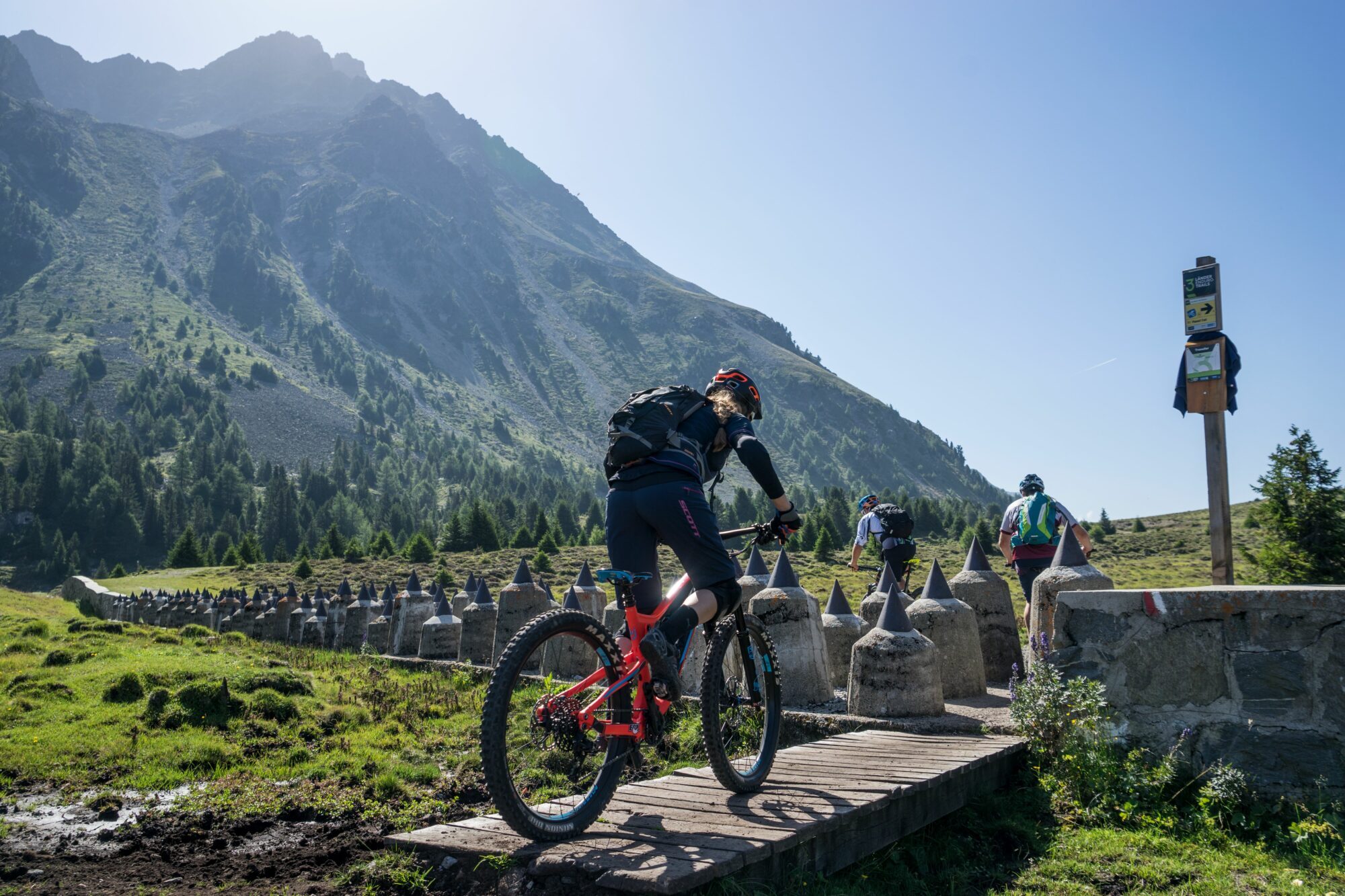 Great Trails_Nauders_Tirol Werbung_Neusser Peter_Keine Ortsangabe (1) Seit 2021 fahren drei weitere Direktzüge aus Berlin, Frankfurt und Malmö nach Tirol. © Tirol Werbung / Hans Kapferer