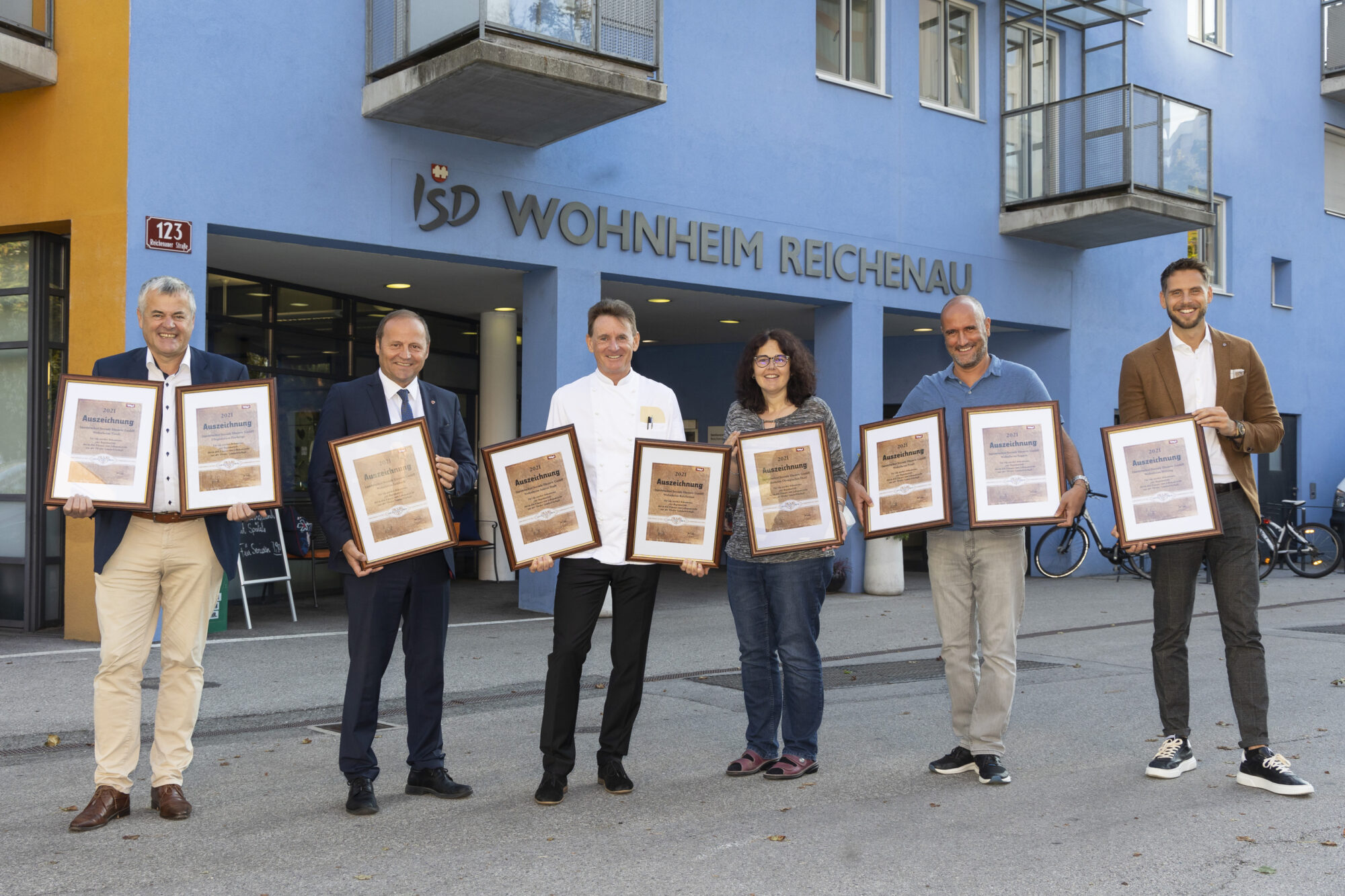 ISD Urkundenübergabe 2021